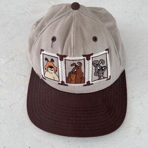 Vintage Acme Clothing Co Mans Best Friend Embroidered Dog Cartoon Baseball Cap‎
